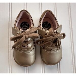 Live And Luca Size 5 Leopard Toddle Shoes